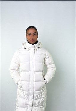 White y2ks Mont Bell Puffer Jacket Coat