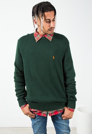 VINTAGE POLO RALPH LAUREN KNIT JUMPER / S336