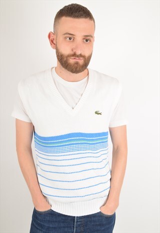 VINTAGE LACOSTE VEST MADE IN FRANCE 80'S (2152)