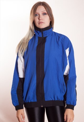 VINTAGE COLOUR BLOCK WINDBREAKER