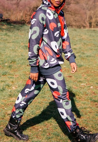 ALLOVER CAMOUFLAGE JERSEY SWEATPANTS POWERCAMO TRIBE PATTERN
