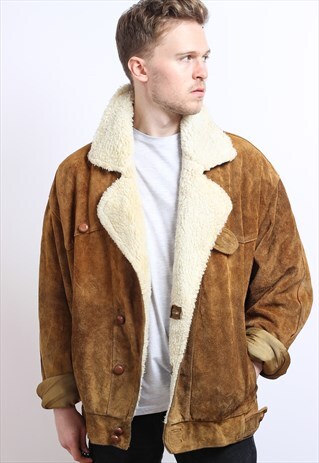VINTAGE SUEDE SHEEPSKIN JACKET