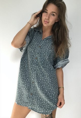 PATTERNED OVERSIZED RETRO VINTAGE UNISEX FESTIVAL SHIRT