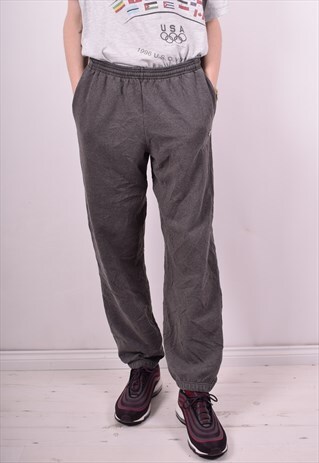 CHAMPION MENS VINTAGE TRACKSUIT TROUSERS W36 L32 GREY 90'S