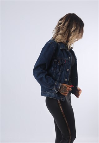 HIGHLANDS DENIM JACKET UK 10 (EAAM)