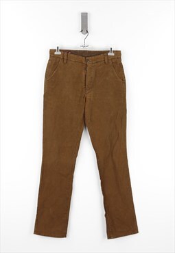 Marlboro Classic Corduroy Slim Fit Low Waist Trousers - W32 