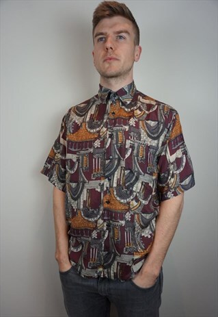 FUNKY PATTERNED SHIRT
