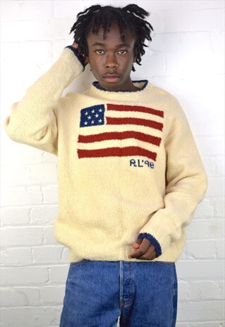 VINTAGE 90'S RALPH LAUREN KNIT JUMPER