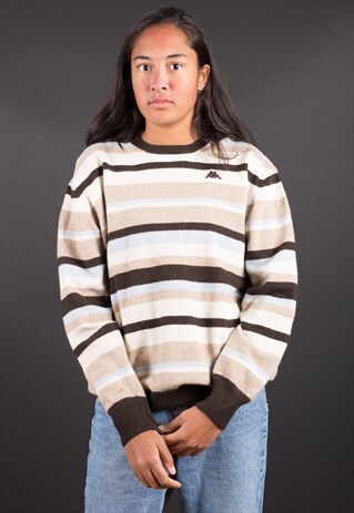 STRIPED KNIT KAPPA JUMPER