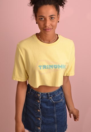 PUMA TRINOMIC CROPPED T-SHIRT GBT1921