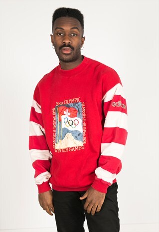 VINTAGE 90S ADIDAS SWEATSHIRT/ R0816
