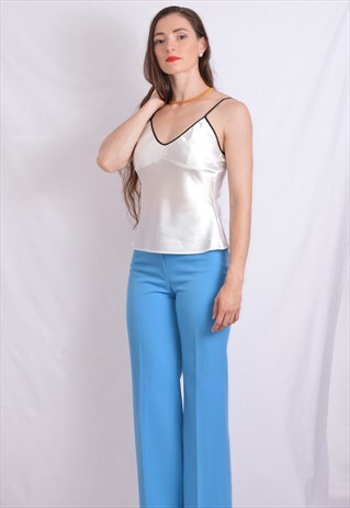 90'S WHITE CAMI TOP