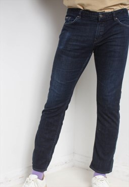 Vintage Hugo Boss Skinny Fit Jeans Blue W38 L32