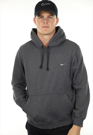 VINTAGE NIKE SMALL LOGO HOODIE SWEATSHIRT