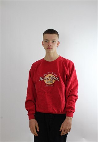 VINTAGE HARD ROCK CAFE CREW NECK