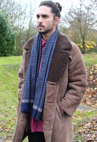 VINTAGE 70S MOD PAISLEY SCARF - SAMMY - INDIE