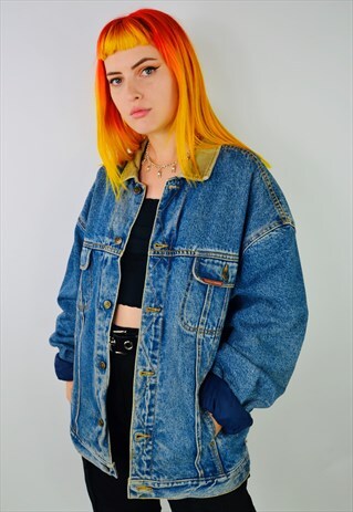VINTAGE LEE LINED DENIM JACKET