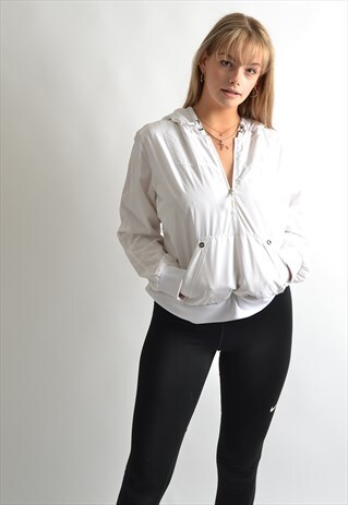 WHITE FILA SHELL JACKET GTJ3875