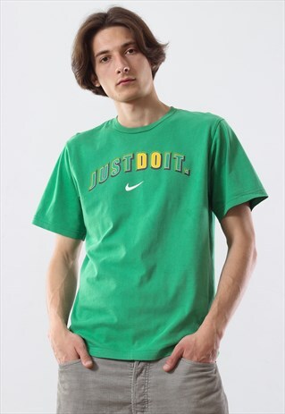 90'S VINTAGE MENS NIKE JUST DO IT BIG LOGO T SHIRT TEE