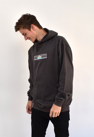 G&G UNISEX STONE GREY SUN SET HOODIE