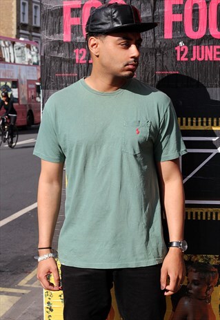 VINTAGE RALPH LAUREN GREEN T-SHIRT