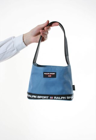 90S VINTAGE VTG RARE BIG LOGO RALPH SPORT RALPH LAUREN BAG