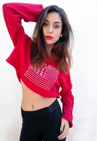 WOOLRICH CROP JUMPER