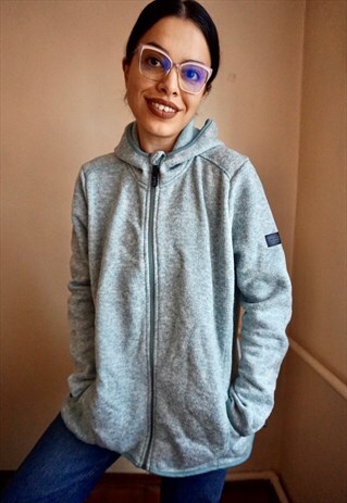 VINTAGE MINT FLEECE HOODIE
