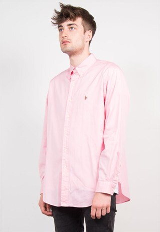 VINTAGE RALPH LAUREN PINK SHIRT