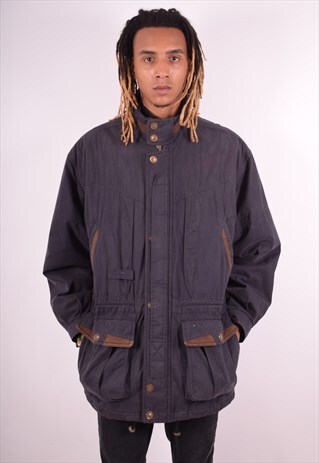 CAMEL MENS VINTAGE JACKET XL BLUE 90S