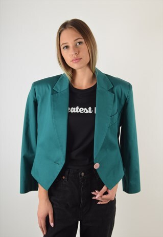 RARE VINTAGE YSL VARIATION JACKET MADE IN FRANCE (2836)