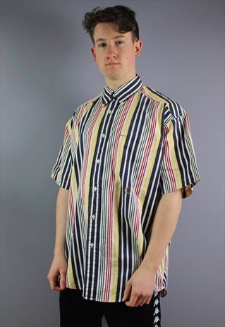VINTAGE TOMMY HILFIGER BUTTON UP SHIRT IN MULTICOLOUR