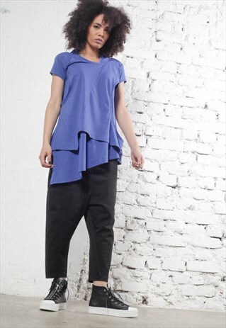 SPRING TROUSERS/HIGH WAIST PANTS