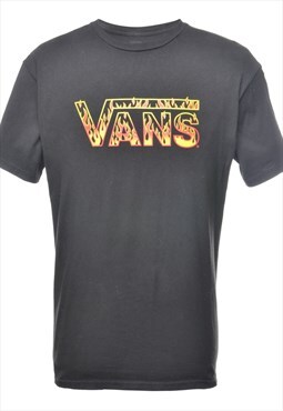 Vintage Vans Printed T-shirt - M