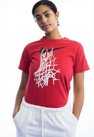 VINTAGE NIKE T-SHIRT LOGO 90S L 5.2