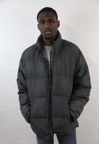 VINTAGE FILA GREY PADDED SPORTS JACKET