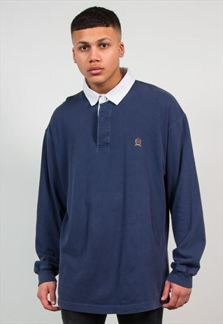 90S VINTAGE TOMMY HILFIGER RUGBY SHIRT