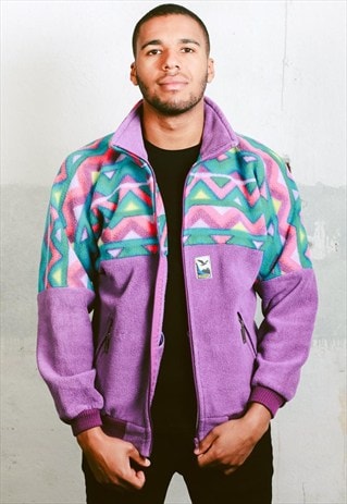 VINTAGE BOLD FLEECE JACKET