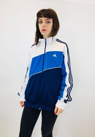 VINTAGE ADIDAS 3 STRIPE TRACK JACKET