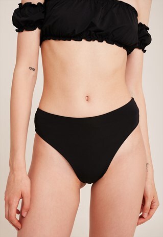 HIGH LEG BIKINI BOTTOM