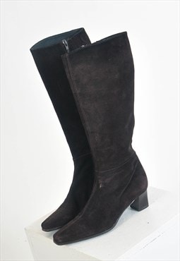 Vintage 00s mid heel boots
