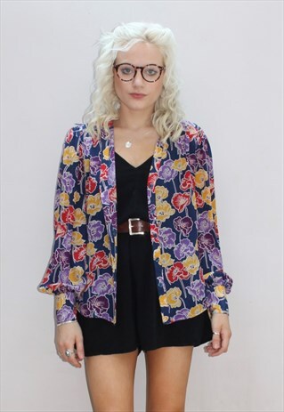 QUIRKY VINTAGE PATTERN SHIRT