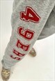 UNISEX 00S NFL TEAM APPAREL 49ERS GREY CUFFED JOGGERS