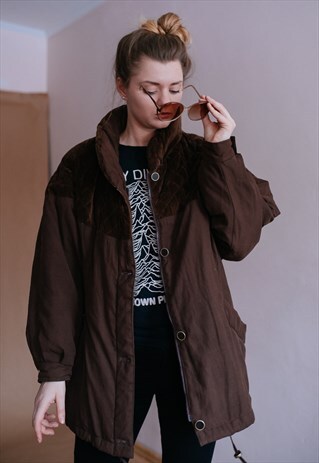 VINTAGE 80'S BOHO PARKA COAT