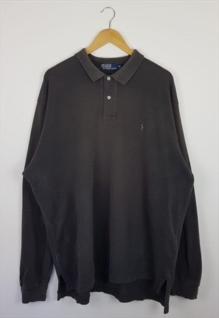 vintage polo long sleeve