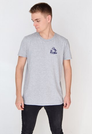 GREY BUDDHA (NAVY) T-SHIRT
