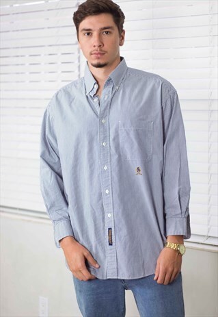 VINTAGE TOMMY HILFIGER SHIRT LOGO 90S X 10.7