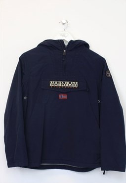 Vintage Napapijri jacket in navy. Best fits S