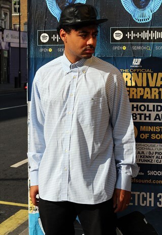 VINTAGE LACOSTE CHECK SHIRT