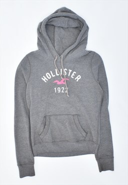 Vintage 90's Hollister Hoodie Jumper Grey